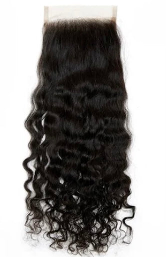 6x6 Closure HD Curly Raw